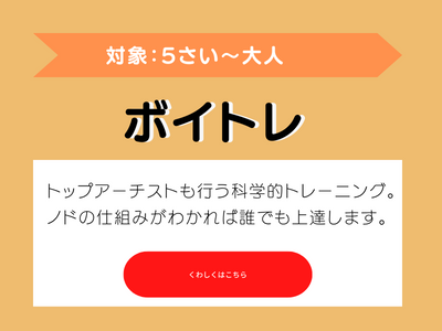 ボイストレーニング