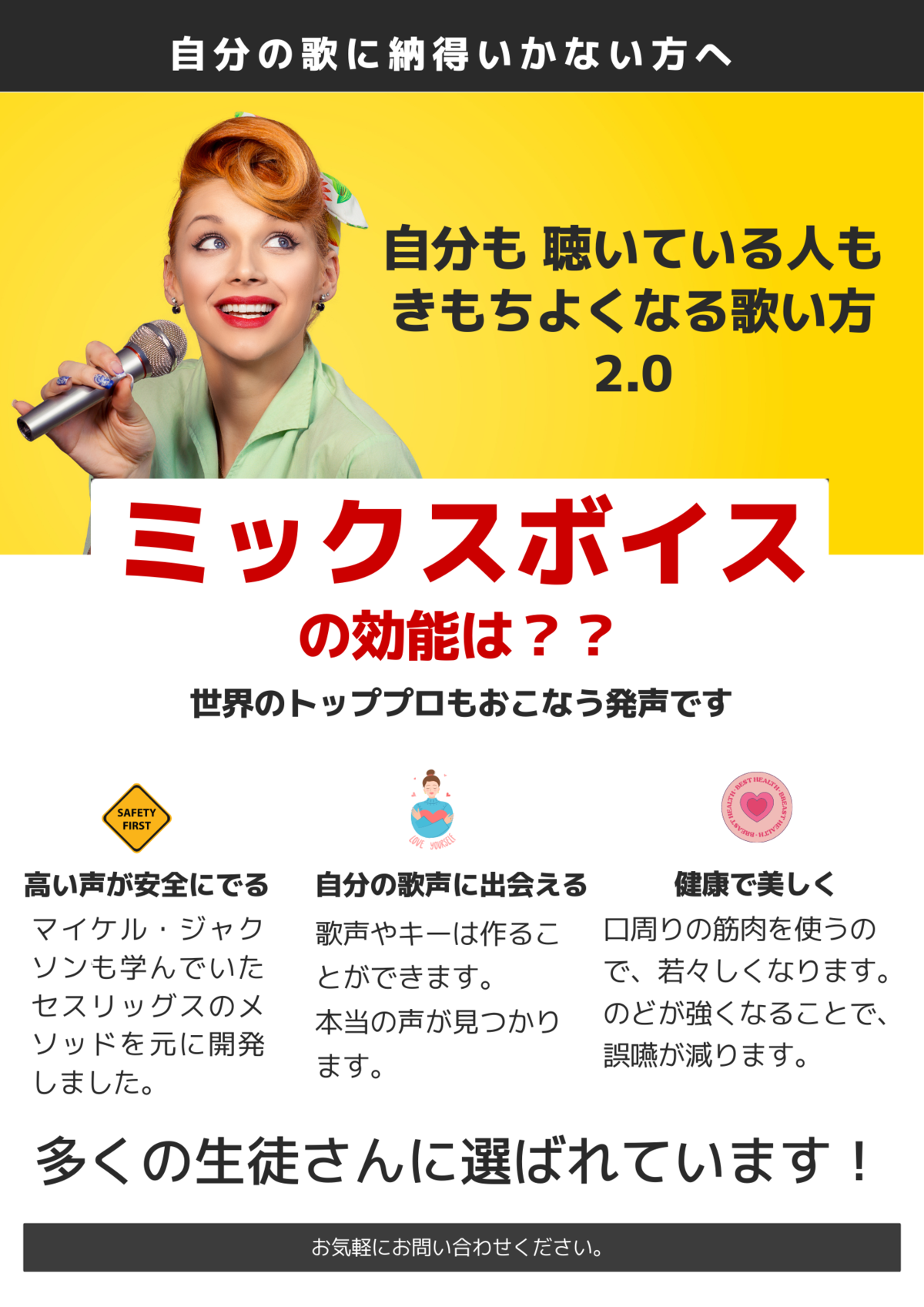 最新式の発声エクササイズ